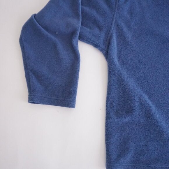 VTG '90S Northern Elements Blue Fleece Quarter Zip Hiking Pullover Sweater XL - Picture 7 of 10